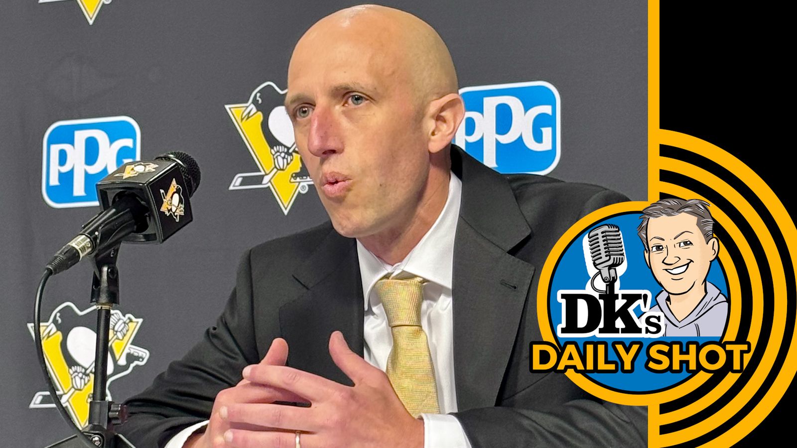 DK's Daily Shot of Penguins: Musings on Dan Muse taken in Downtown (Podcasts)